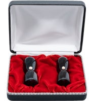 2本セット(実印・銀行印)　印鑑ケース付き