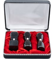 3本セット　印鑑ケース付き